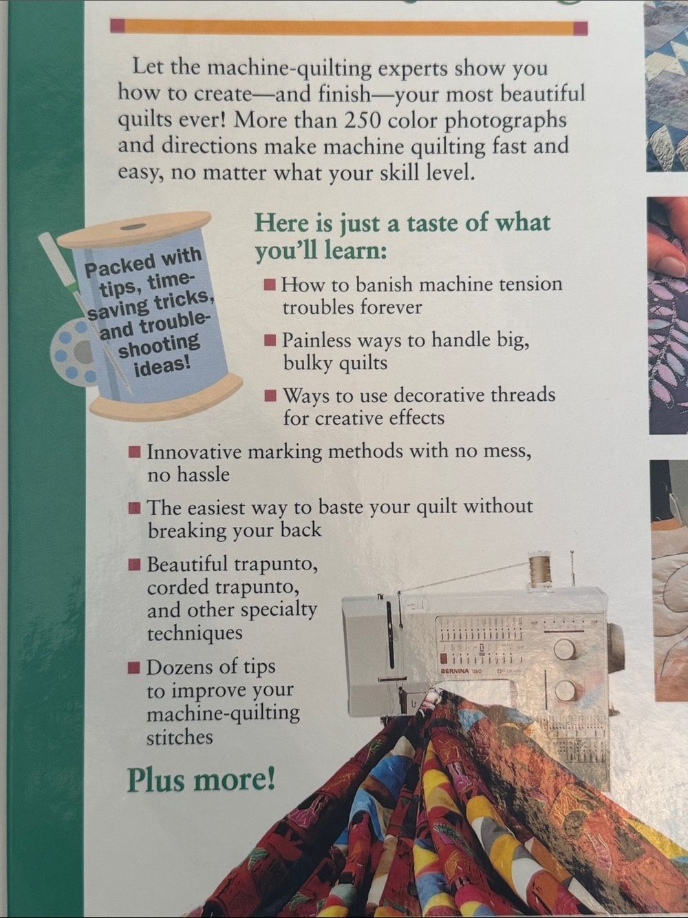 Fast & Fun Machine Quilting Book Step by Step Guide - Picture 4 of 11